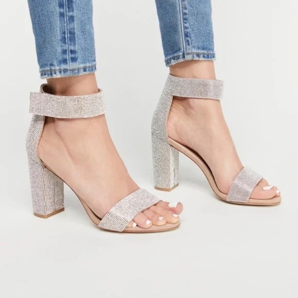 Jeffrey Campbell Lindsay Champagne Heels